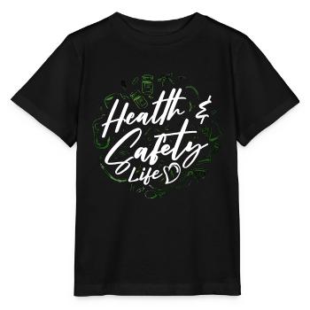 Éducateur en santé Conseillère en santé et sécurité - T-shirt bio MINI CREATOR Stanley/Stella Enfant - noir - Devant - Mikhail (115cm)