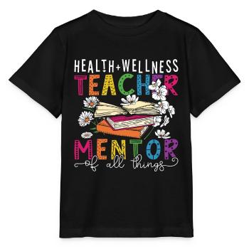 Health Educator Health + Wellness Epidemiology - Stanley/Stella Kinder T-Shirt MINI CREATOR  - Schwarz - Vorne - Mikhail (115cm)