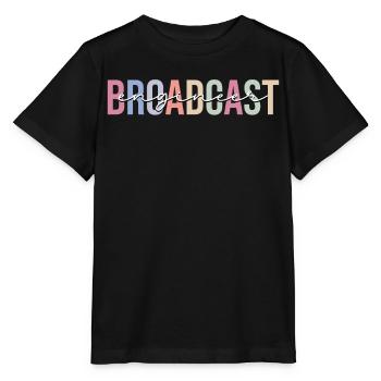 Broadcasting technician technology - Stanley/Stella MINI CREATOR Kids’ T-Shirt - black - Front - Mikhail (115cm)