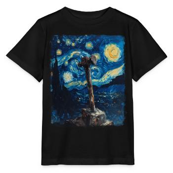 Bladesmith Bladesmith Cutler Ster - T-shirt bio MINI CREATOR Stanley/Stella Enfant - noir - Devant - Mikhail (115cm)