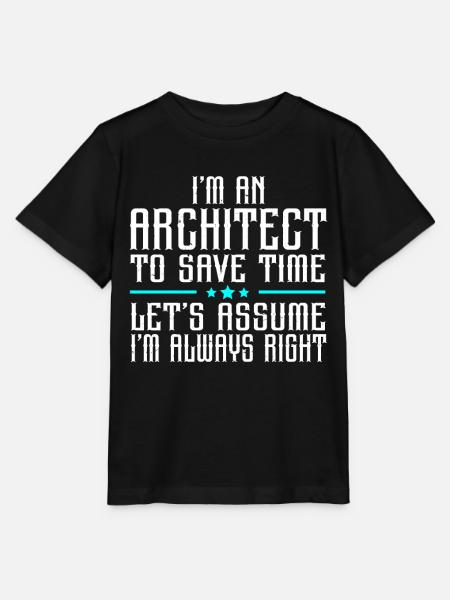 Architect Architecture - Stanley/Stella Kinder T-Shirt MINI CREATOR - Schwarz