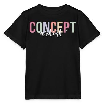 Concept Artist Creative Designer Art - Stanley/Stella MINI CREATOR Kids’ T-Shirt - black - Front - Mikhail (115cm)