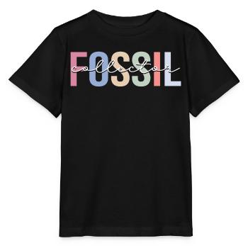 Fossiliensammler Paläontologie Fossilienjäger Palä - Stanley/Stella Kinder T-Shirt MINI CREATOR  - Schwarz - Vorne - Mikhail (115cm)