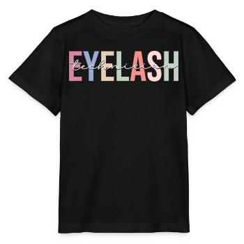 Wimperntechniker Lash Tech - T-shirt bio MINI CREATOR Stanley/Stella Enfant - noir - Devant - Mikhail (115cm)
