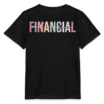Conseiller financier Conseiller financier Coach - T-shirt bio MINI CREATOR Stanley/Stella Enfant - noir - Devant - Mikhail (115cm)
