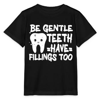 Dentist Dental - Stanley/Stella Kinder T-Shirt MINI CREATOR  - Schwarz - Vorne - Mikhail (115cm)