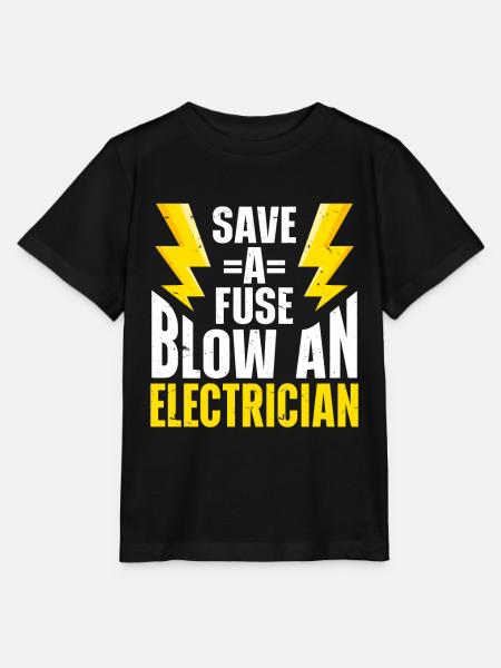 Electrician - Stanley/Stella Kinder T-Shirt MINI CREATOR - Schwarz