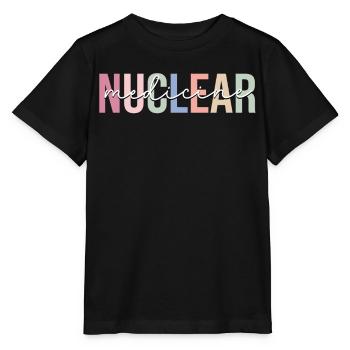 Médecine nucléaire Technologue nucléaire - T-shirt bio MINI CREATOR Stanley/Stella Enfant - noir - Devant - Mikhail (115cm)