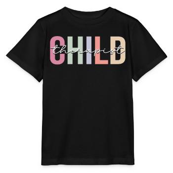 Child Therapist Therapy Child Psychologist - Stanley/Stella MINI CREATOR Kids’ T-Shirt - black - Front - Mikhail (115cm)