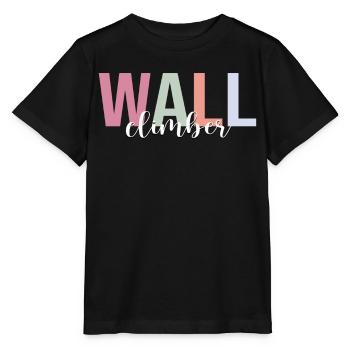 Grimpeur de mur Grimpeur de mur d’intérieur - T-shirt bio MINI CREATOR Stanley/Stella Enfant - noir - Devant - Mikhail (115cm)