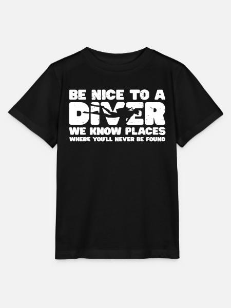 Plongée sous-marine - T-shirt bio MINI CREATOR Stanley/Stella Enfant - noir