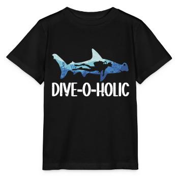 Plongée sous-marine - T-shirt bio MINI CREATOR Stanley/Stella Enfant - noir - Devant - Mikhail (115cm)