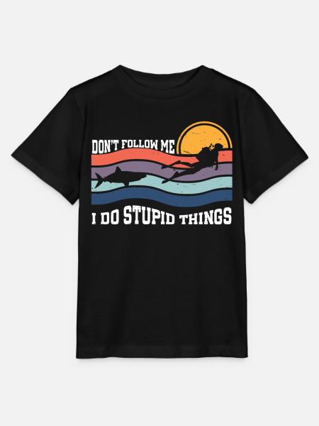 Plongée sous-marine - T-shirt bio MINI CREATOR Stanley/Stella Enfant - noir