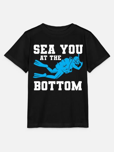 Scuba Diving Diver - Stanley/Stella Kinder T-Shirt MINI CREATOR - Schwarz