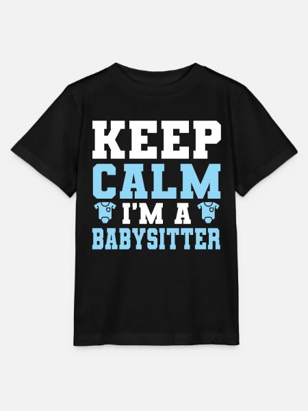 Babysitter Babysitting - Stanley/Stella Kinder T-Shirt MINI CREATOR  - Schwarz