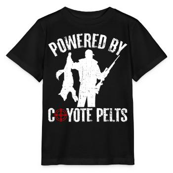 Coyote Hunt Coyote Hunter Yote - Stanley/Stella MINI CREATOR Kids’ T-Shirt - black - Front - Mikhail (115cm)