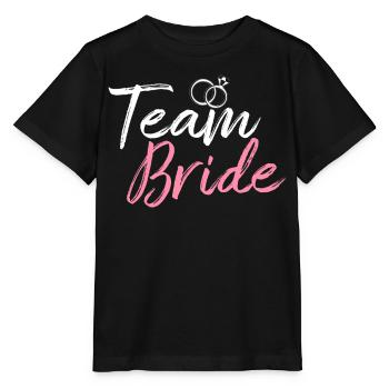 Équipe Mariée Douche nuptiale Enterrement de vie de jeune fille - T-shirt bio MINI CREATOR Stanley/Stella Enfant - noir - Devant - Mikhail (115cm)