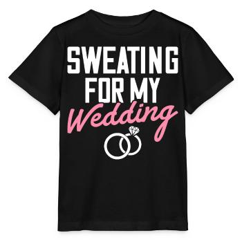 Fête de mariage Bachelorette Transpiration Pour Mon High - T-shirt bio MINI CREATOR Stanley/Stella Enfant - noir - Devant - Mikhail (115cm)