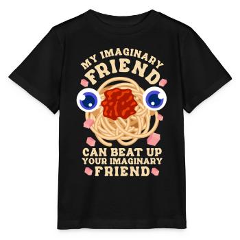 Flying Spaghetti Monster FSM - Stanley/Stella MINI CREATOR Kids’ T-Shirt - black - Front - Mikhail (115cm)