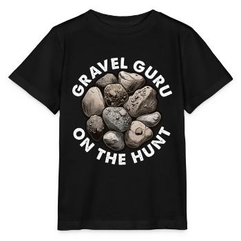 Rockhounding Gravel Guru On The Hunt Mineralogist - Stanley/Stella MINI CREATOR Kids’ T-Shirt - black - Front - Mikhail (115cm)