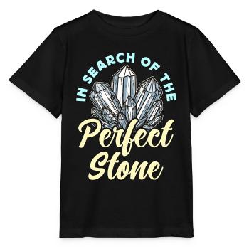 Rockhounding In Search Of The Perfect Mineralogy - Stanley/Stella MINI CREATOR Kids’ T-Shirt - black - Front - Mikhail (115cm)