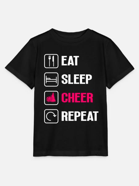 Cheerleading Cheerleader Base Flyer - Stanley/Stella Kinder T-Shirt MINI CREATOR - Schwarz