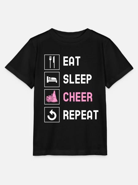 Cheerleading Cheerleader Base Flyer - Stanley/Stella Kinder T-Shirt MINI CREATOR - Schwarz