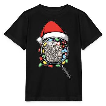 Scientifique médico-légal Preuves médico-légales - T-shirt bio MINI CREATOR Stanley/Stella Enfant - noir - Devant - Mikhail (115cm)