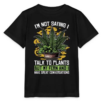 Scientifique de l’environnement Je ne dis pas scientifique - T-shirt bio MINI CREATOR Stanley/Stella Enfant - noir - Devant - Mikhail (115cm)