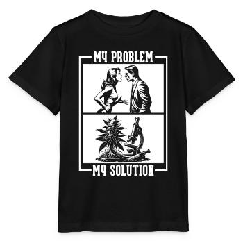 Environmental Scientist My Problem Pictogram Dad - Stanley/Stella MINI CREATOR Kids’ T-Shirt - black - Front - Mikhail (115cm)