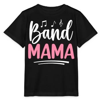 Band Mama Saxophone Mama Saxophonist - Stanley/Stella MINI CREATOR Kids’ T-Shirt - black - Front - Mikhail (115cm)