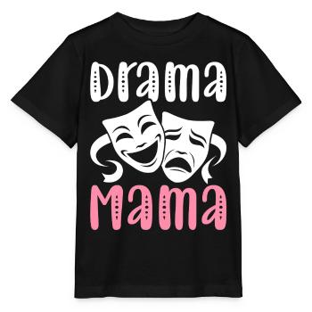 Drame Maman Artiste de théâtre Théâtre - T-shirt bio MINI CREATOR Stanley/Stella Enfant - noir - Devant - Mikhail (115cm)