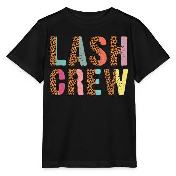Lash Crew Artiste de cils Amant des cils - T-shirt bio MINI CREATOR Stanley/Stella Enfant - noir - Devant - Mikhail (115cm)