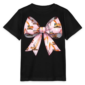 Coquette Arch Grutier Opérateur de grue - T-shirt bio MINI CREATOR Stanley/Stella Enfant - noir - Devant - Mikhail (115cm)