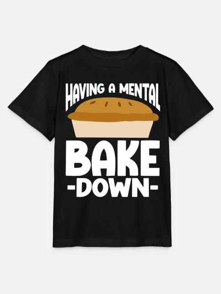 Baking Bakery Baker - Stanley/Stella Kinder T-Shirt MINI CREATOR - Schwarz