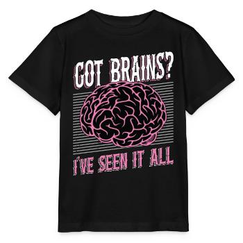 Neurosurgeon Got Brains I've Seen It Neuroscience - Stanley/Stella MINI CREATOR Kids’ T-Shirt - black - Front - Mikhail (115cm)