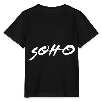 Soho design in white - Stanley/Stella MINI CREATOR Kids’ T-Shirt - black - Front - Mikhail (115cm)
