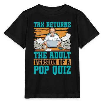 Accounting Tax Returns The Adult Version Finance - Stanley/Stella Kinder T-Shirt MINI CREATOR  - Schwarz - Vorne - Mikhail (115cm)