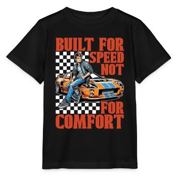 Course automobile conçue pour les amateurs de course de rue de vitesse - T-shirt bio MINI CREATOR Stanley/Stella Enfant - noir - Devant - Mikhail (115cm)