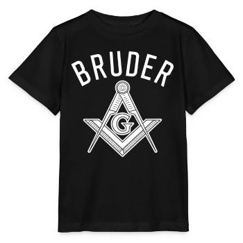 Freimaurer Bruder - Stanley/Stella Kinder T-Shirt MINI CREATOR  - Schwarz - Vorne - Mikhail (115cm)