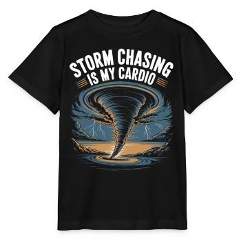 Costume de chasseur de tempête Chasseur de tempête - T-shirt bio MINI CREATOR Stanley/Stella Enfant - noir - Devant - Mikhail (115cm)