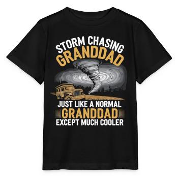 Costume de chasseur de tempête Chasseur de tempête - T-shirt bio MINI CREATOR Stanley/Stella Enfant - noir - Devant - Mikhail (115cm)