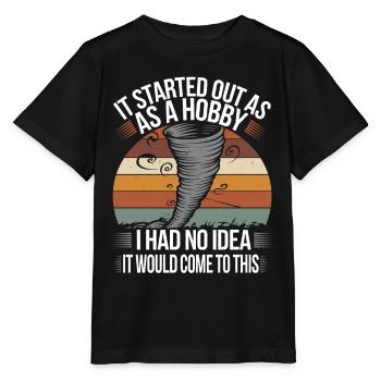Costume de chasseur de tempête Chasseur de tempête - T-shirt bio MINI CREATOR Stanley/Stella Enfant - noir - Devant - Mikhail (115cm)