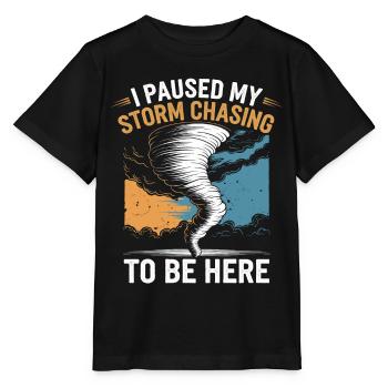 Costume de chasseur de tempête Chasseur de tempête - T-shirt bio MINI CREATOR Stanley/Stella Enfant - noir - Devant - Mikhail (115cm)