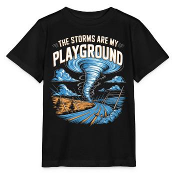 Costume de chasseur de tempête Chasseur de tempête - T-shirt bio MINI CREATOR Stanley/Stella Enfant - noir - Devant - Mikhail (115cm)