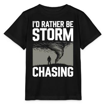Costume de chasseur de tempête Chasseur de tempête - T-shirt bio MINI CREATOR Stanley/Stella Enfant - noir - Devant - Mikhail (115cm)