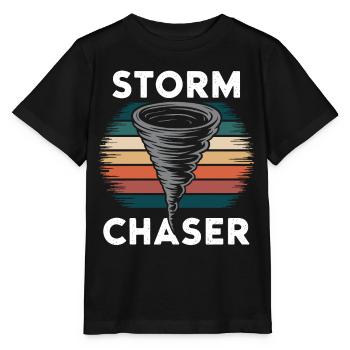 Costume de chasseur de tempête Chasseur de tempête - T-shirt bio MINI CREATOR Stanley/Stella Enfant - noir - Devant - Mikhail (115cm)