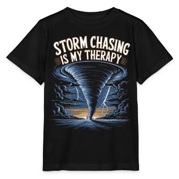 Costume de chasseur de tempête Chasseur de tempête - T-shirt bio MINI CREATOR Stanley/Stella Enfant - noir - Devant - Mikhail (115cm)