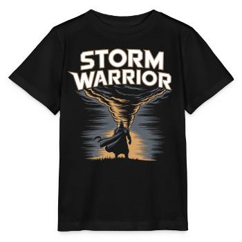 Costume de chasseur de tempête Chasseur de tempête - T-shirt bio MINI CREATOR Stanley/Stella Enfant - noir - Devant - Mikhail (115cm)