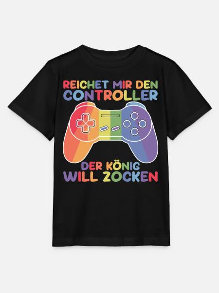 Gamer Gaming Zocker Zocken Weihnachten - Stanley/Stella T-shirt MINI CREATOR til børn - sort